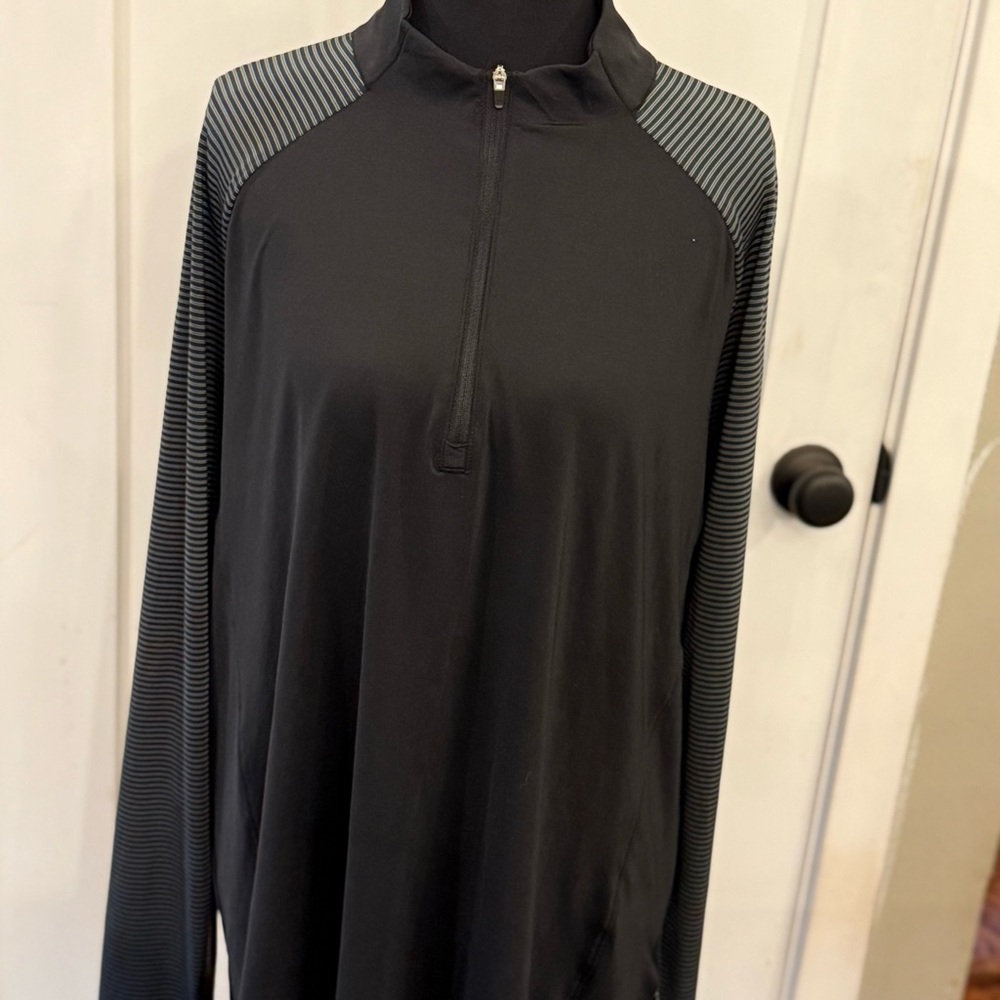 adidas Black and Gray Performance Jacket